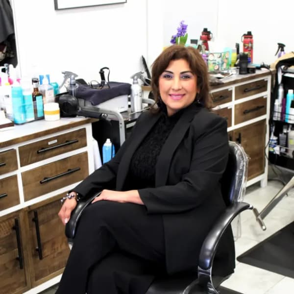 Silvia Frost, stylist at Creative Hair & Spa
